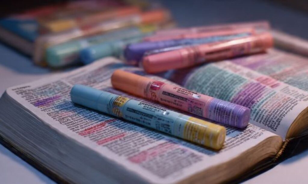 Blieve-–-aesthetic-bible-highlighters-no-bleed-through